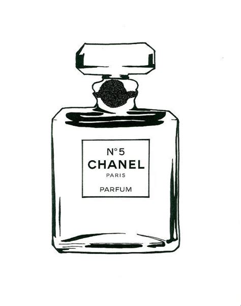 chanel perfume white bottle.